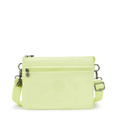 Riri Large Zip Lacquered Crossbody Bag